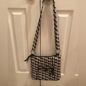 Vera Bradley Scottie Dogs Crossbody Bag 10x11 convertible two handle str…